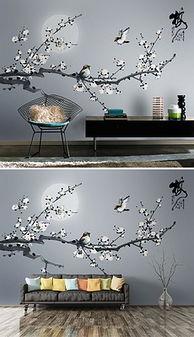 白梅的背景,傲骨寒香，千年风华的传承者  第3张