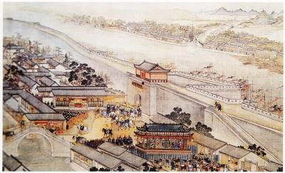 乾隆下江南图片,皇家巡视与江南风华的交融之旅  第2张