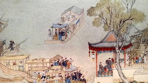乾隆下江南图片,皇家巡视与江南风华的交融之旅  第3张